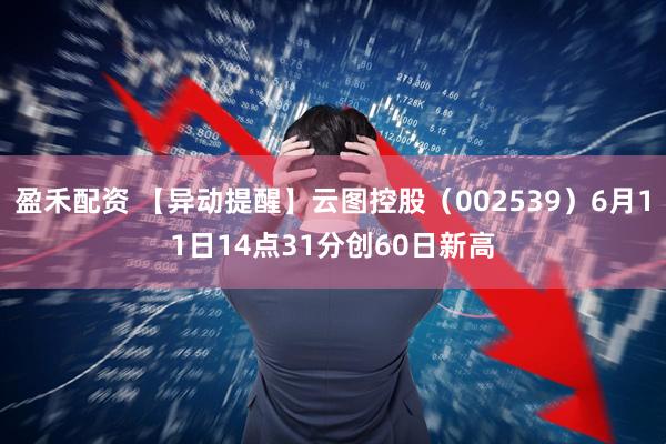 盈禾配资 【异动提醒】云图控股（002539）6月11日14点31分创60日新高