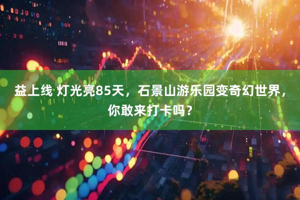 益上线 灯光亮85天，石景山游乐园变奇幻世界，你敢来打卡吗？
