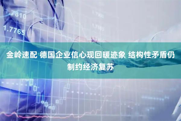金岭速配 德国企业信心现回暖迹象 结构性矛盾仍制约经济复苏